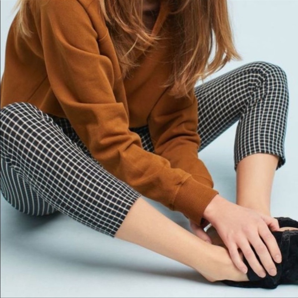 Anthropologie the essential slim cropped pant